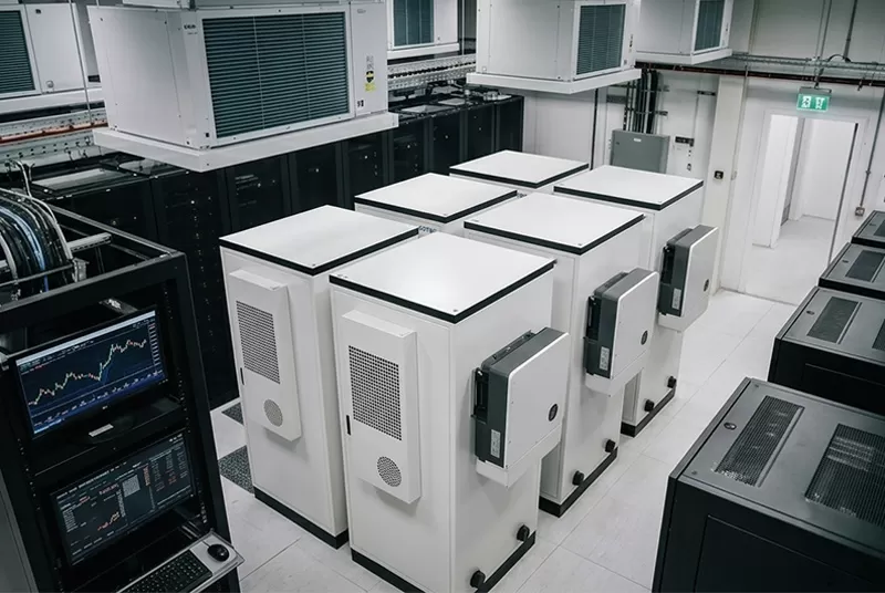 Financial Core Server Room Financial Core Server Room